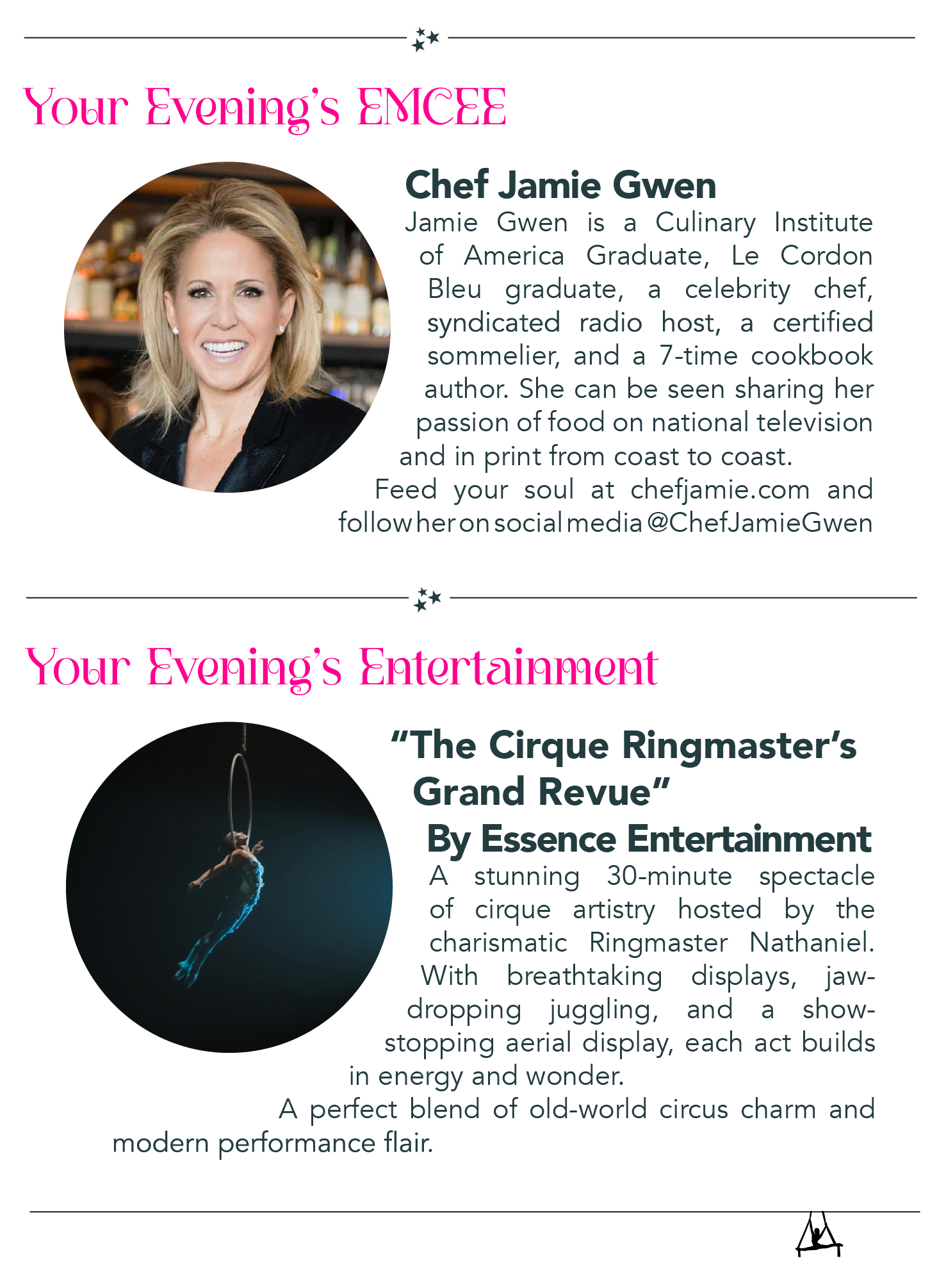 cirque entertainment