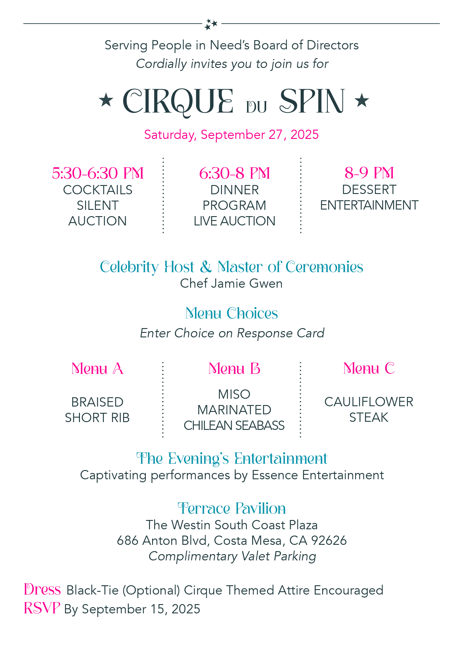 event details